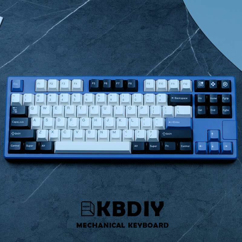 KBDIY GMK Keycap الكرز الشخصي مزدوجة النار PBT ABS أغطية المفاتيح للوحة المفاتيح الميكانيكية GMK 8008 الأحمر الساموراي أوليفيا أبولو القطب الشمالي