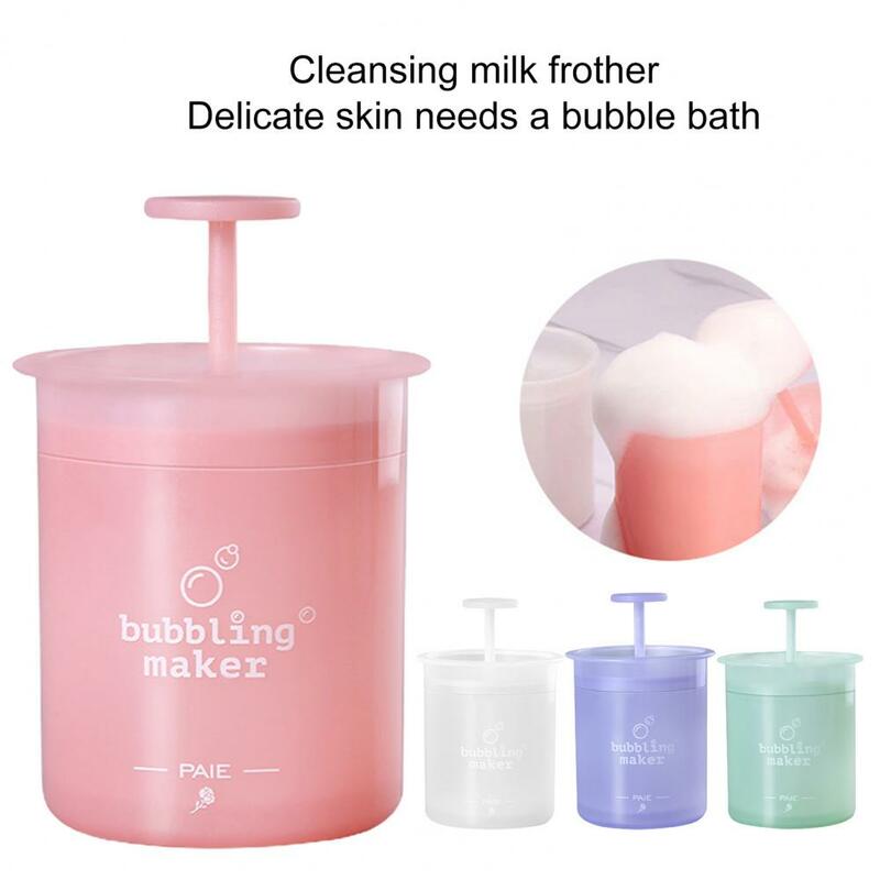 Useful Foam Maker Minimalistic Cleansing Milk Face Cleanser Foamer Wide Application Bubble Foam Bottle Bathroom Accessory