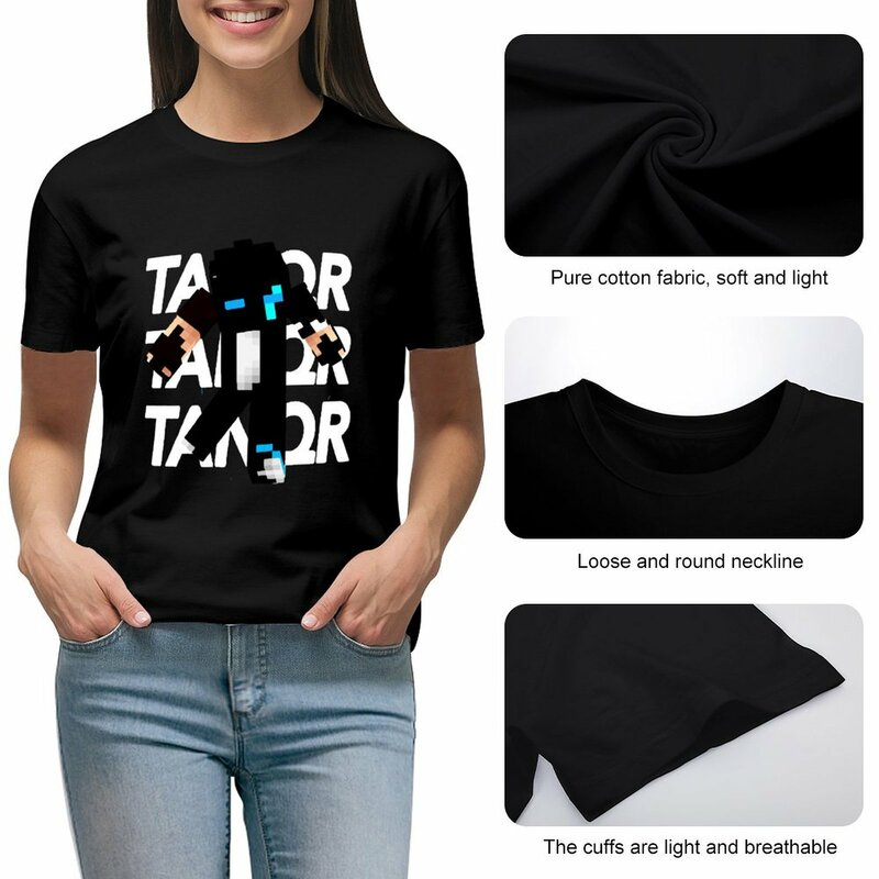 Tanqr Merch-T-shirt de marchandises pour femmes, graphiques, médicaments, vêtements mignons, vêtements de créateurs de luxe