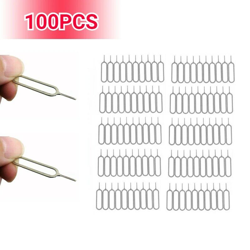 Mobile Phone SIM Ejector Tools Universal Sim Card Tray Open Pin Needle Replacement Key for IPhone Samsung Xiaomi Ejector Needle