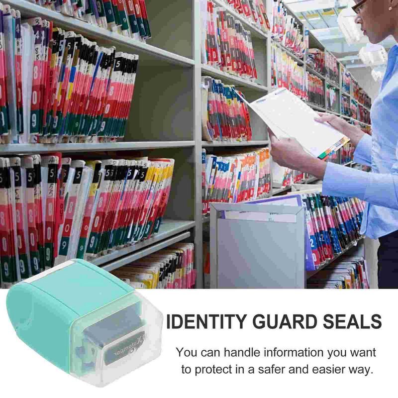 Confidentiality Seal Identity Guard Stamp Garbled Personal Private Postage