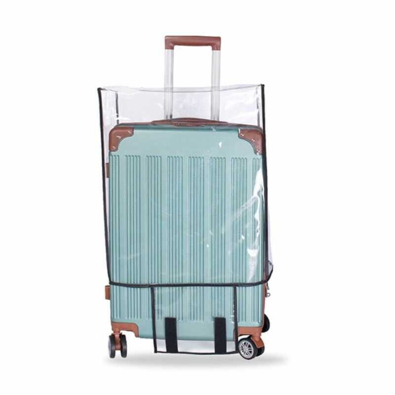Staub dichte transparente Gepäck abdeckung PVC wasserdichte Schutz koffer abdeckungen Gepäck aufbewahrung abdeckungen Mode Reise accessoires
