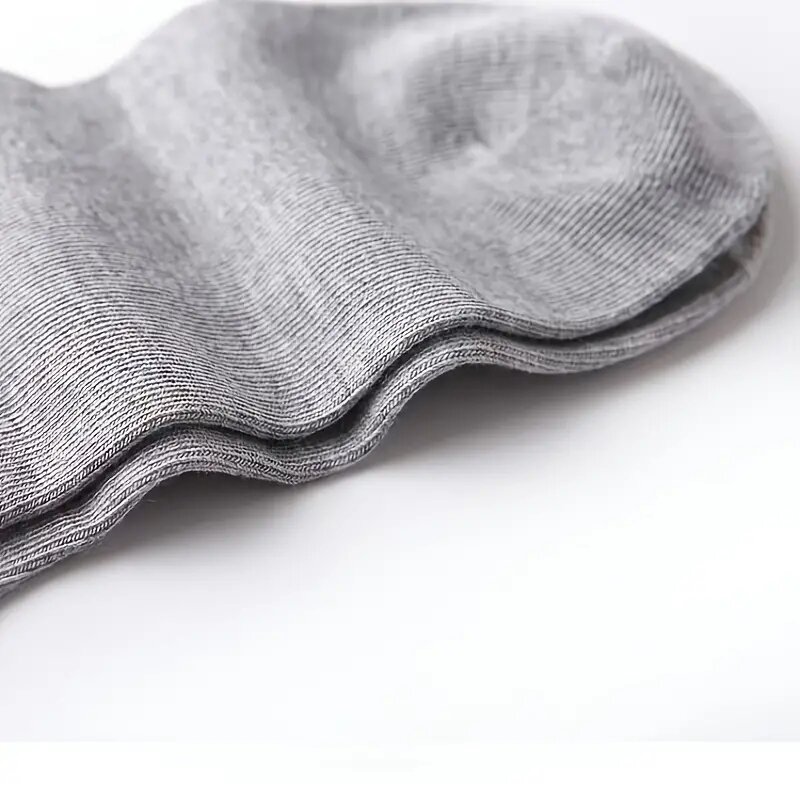 Calcetines tobilleros transpirables para hombre y mujer, calcetín deportivo de corte bajo, Color sólido, para primavera y verano, 1/5 pares