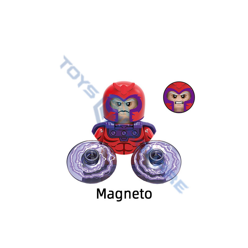 The White Queen Magneto Gambit Beast Jubilee Phoenix Storm Cyclops Rogue Wolverine Model Blocks MOC Bricks Set Gifts Toys G0166