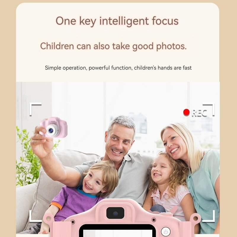 تصوير يونيكورن وكاميرا فيديو للأطفال ، كاميرا مزدوجة عالية الوضوح ، لعبة تفاعلية بين الوالدين والطفل ، كاميرا رقمية ، ، ، ، من من من من من
