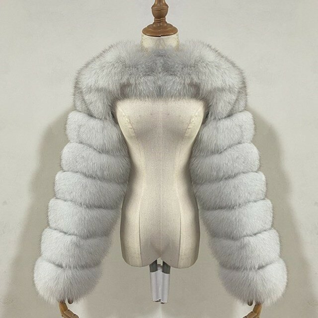 신제품 여우털 밍크 플러시 밍크 모피 코트 여성용, 짧은 섹션 한국 버전, 얇은 겨울