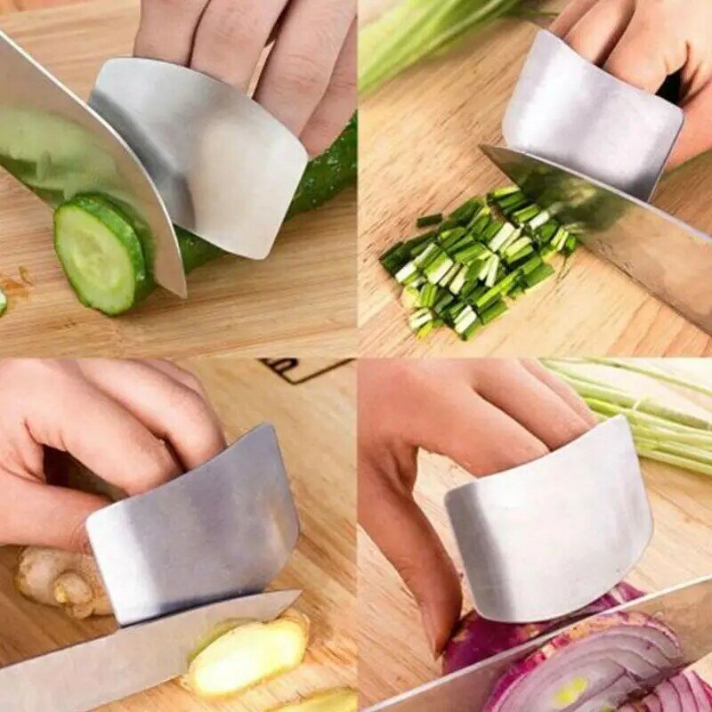 ステンレス鋼の指の保護,野菜の切断,ハンドガード,キッチンアクセサリー
