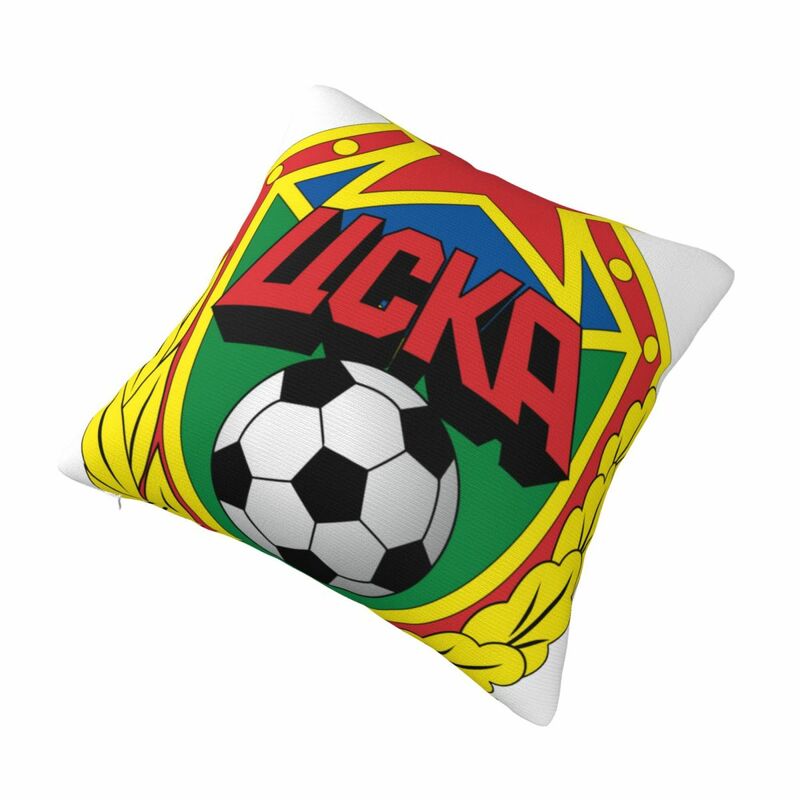 PFC CSKA-Russian غطاء وسادة مربعة للأريكة ، وسادة رمي