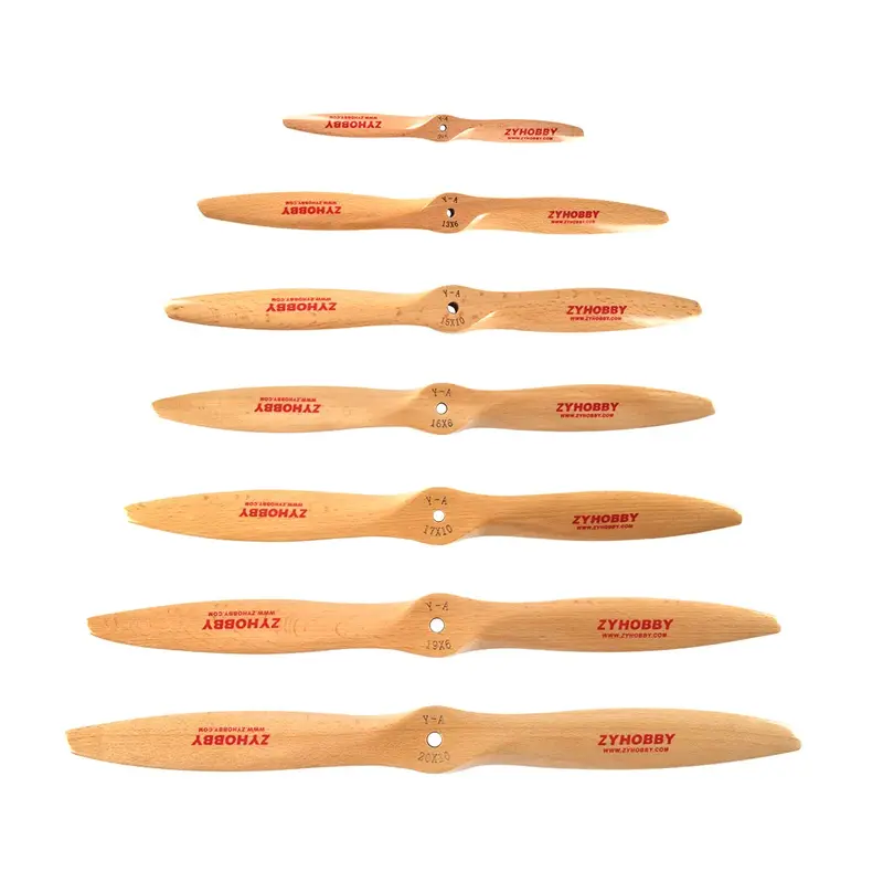 1Pc Wood Wooden Prop CW Propeller For Gasoline RC Airplane 20x8 22X8