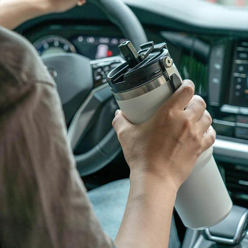 Tyeso tazza da caffè bottiglia termica in acciaio inossidabile isolamento a doppio strato tazza da viaggio fredda e calda boccetta sottovuoto bottiglia d'acqua per auto