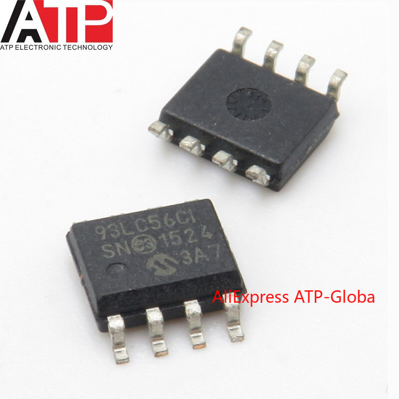 1-50 PCS 93LC56C-I/SN SMD SOP-8 93LC56C EEPROM Memory Chip Marke Neue Original Auf Lager