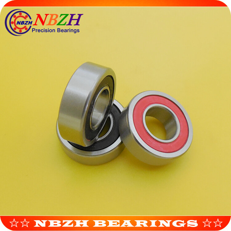NBZH Bearing-Pièces de réparation de roulement de roue de vélo, 2 pièces, 6000/12 2RS, MR12268, 12268-2RS, 600/12-2RS, 12x26x8mm