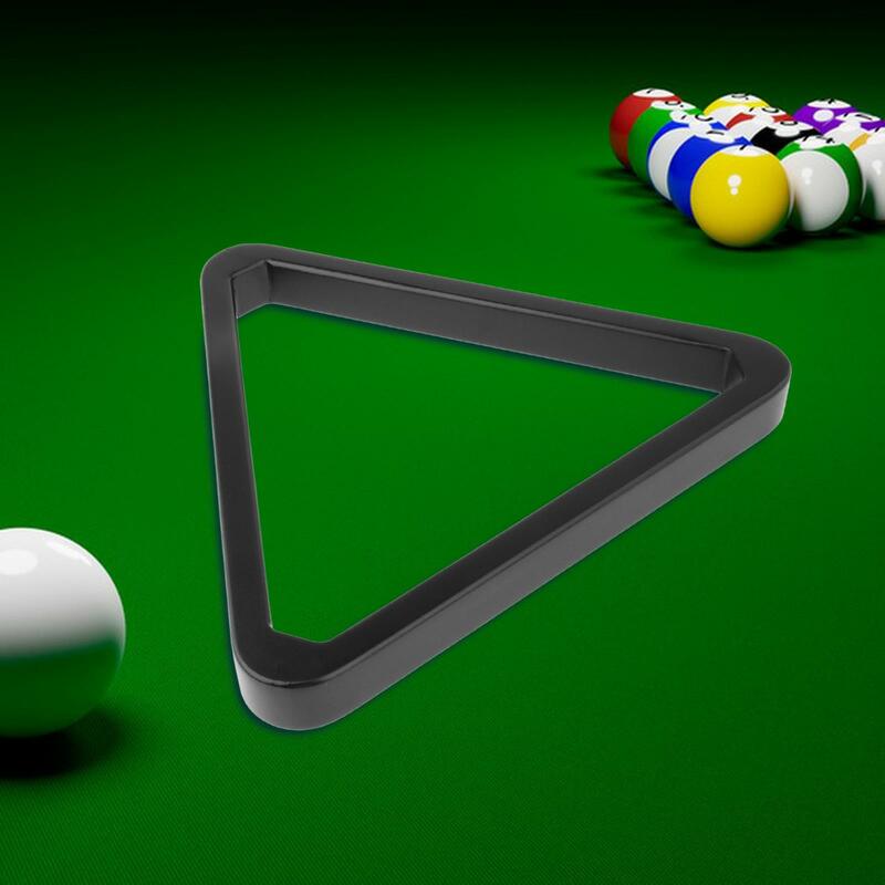 Madeira maciça Bilhar Triângulo Ball Rack, mesa de bilhar Acessórios Snooker Rack, 57,2mm Ball Practice