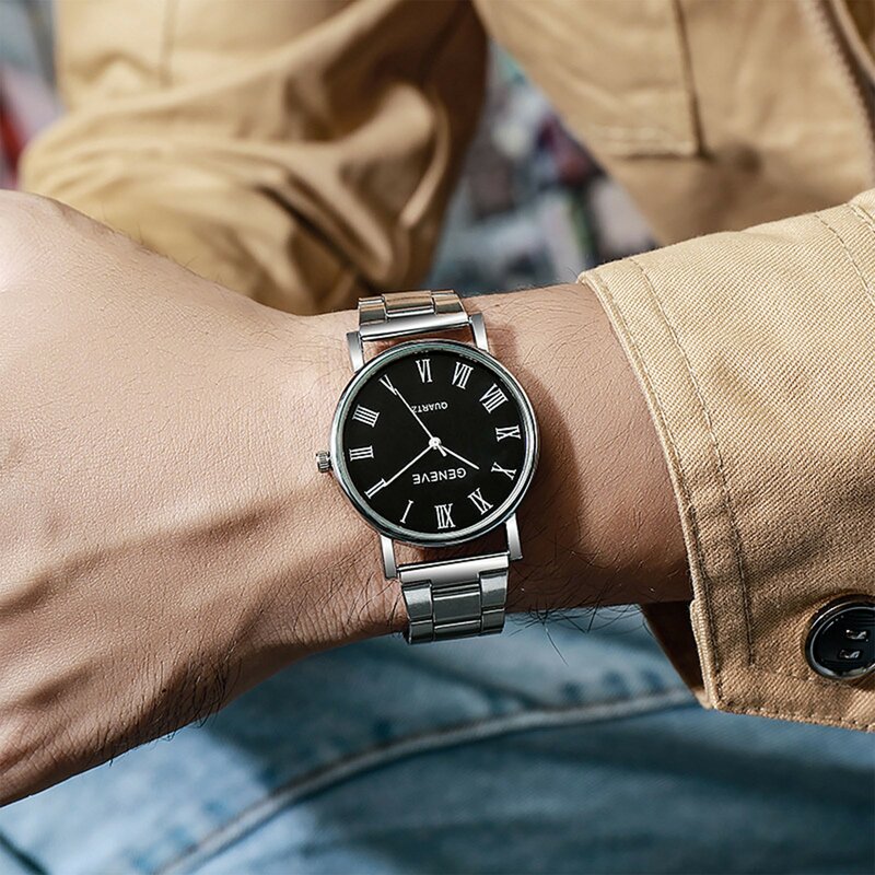Relógios de pulso quartzo impermeável para homens e mulheres, Pulsos relógio para homem, alta qualidade, principesco