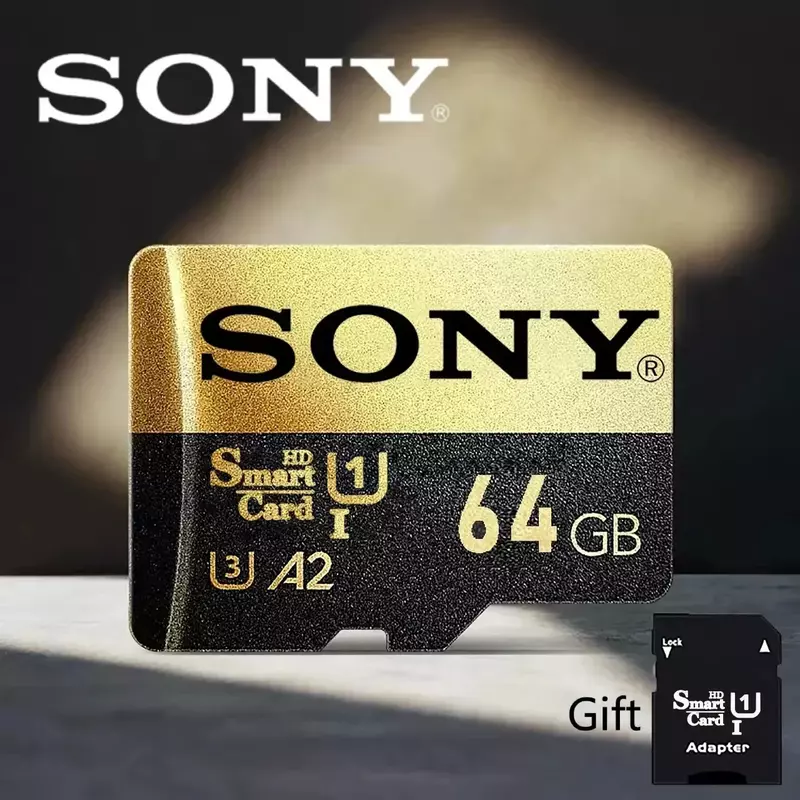 Original SONY 1TB Micro SD Card Memory  TF/SD Card 128GB 256GB 512GB Mini Memory Card Class10 For Camera/Phone 2024 NEW