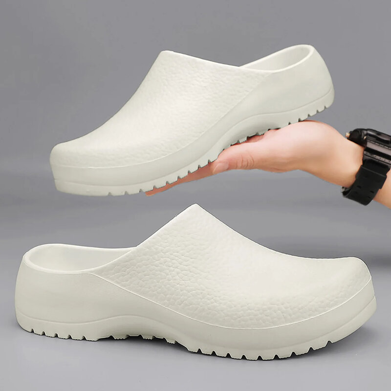 Impermeável leve Non-Slip Chef Shoes, sandálias de segurança confortáveis, adequado para o hotel, restaurantes, hospital, cozinha