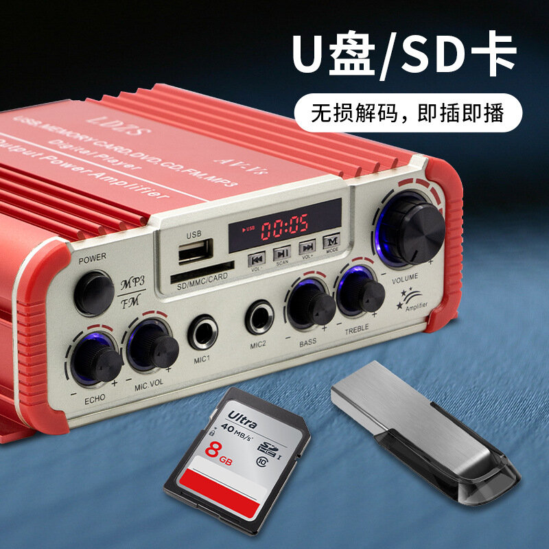 Mini amplificatore Home amplificatore Bluetooth partizione Audio professionale resistenza costante amplificatore a tensione costante altoparlante Box