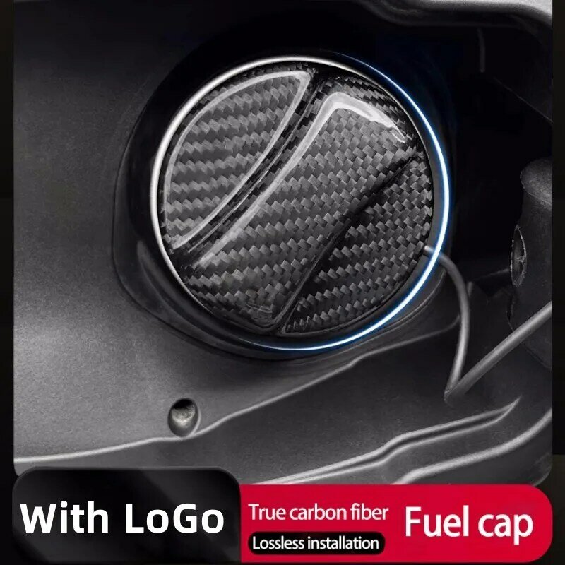 Tapa de tanque de combustible de fibra de carbono, embellecedor decorativo para BMW F02, F10, F15, F30, F32, F80, F82, G20, G26, G30, G08, X3, X4, M4, M5, E34, E36, E90, Z4