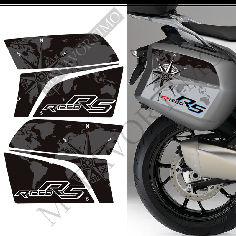 2018 2019 2020 2021 2022 Stiker Motor Stiker Bagasi Koper Panniers Casing Logo Lambang untuk BMW R1250RS R 1250 RS R1250