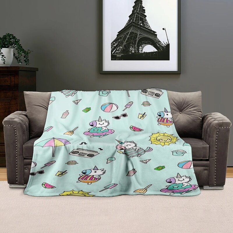 Cartoon gifts for children, toys for boys, flannel blankets for teenagers, birthday gifts for Christmas and Children's Day