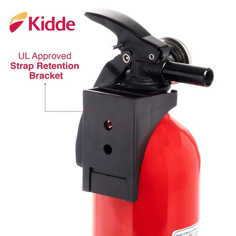 Extintor multiuso do Kidde, avaliado do UL, 1-A, 10-B:C, modelo KD82-110ABC