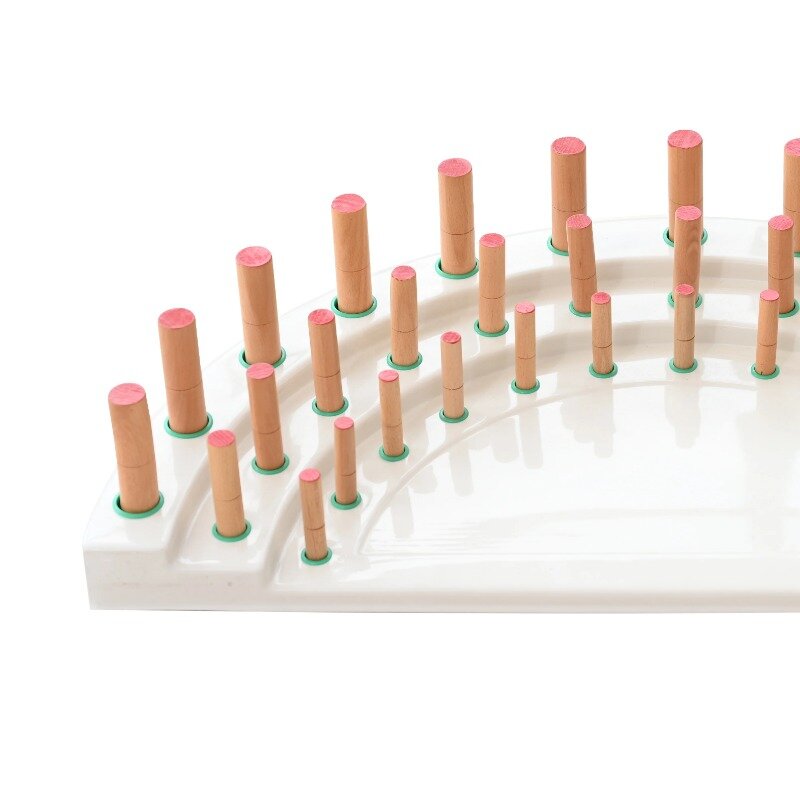 Semi-circular Activity Peg Board physical therapy for disabled