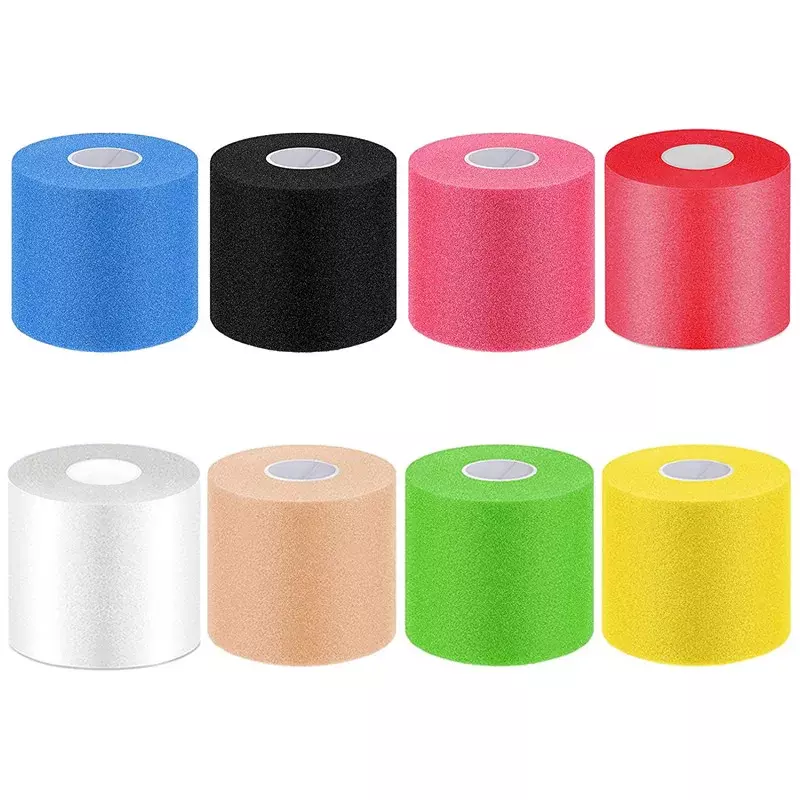2 Rollen Schaum Under wrap Tape Athletic Pre-Wrap Tape elastische atmungsaktive weiche Schutz bandage reduzieren Allergie beschwerden 8 Farben