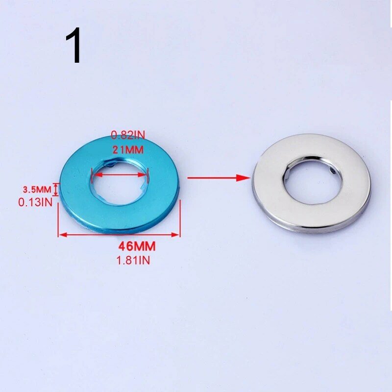 Split Round Escutcheon Plate for Beautifying, Covering, Blocking the Pipe Holes