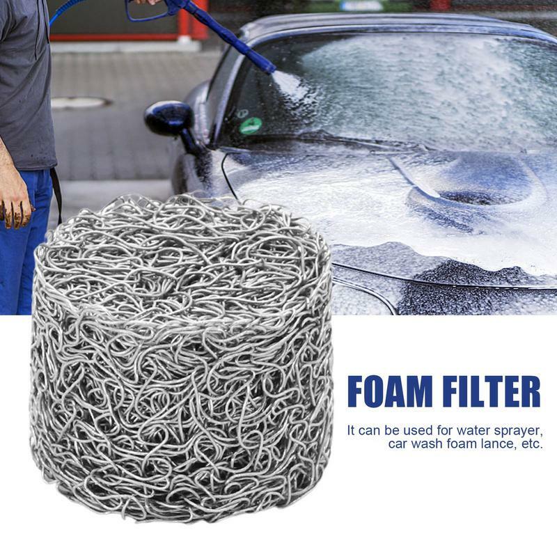 1pcs Foam Spray Mesh Filter High Quality Foam Generator Stainless Steel Foam Lance Filter Personal Car Parts Accessories