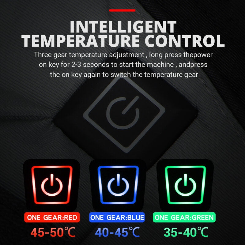 Bateria męska do ogrzewania rękawiczek AAA, rękawice termiczne zimowa z ogrzewaniem, elektrycznie podgrzewane rękawice motocyklowy z ekranem dotykowym, rękawice narciarskie