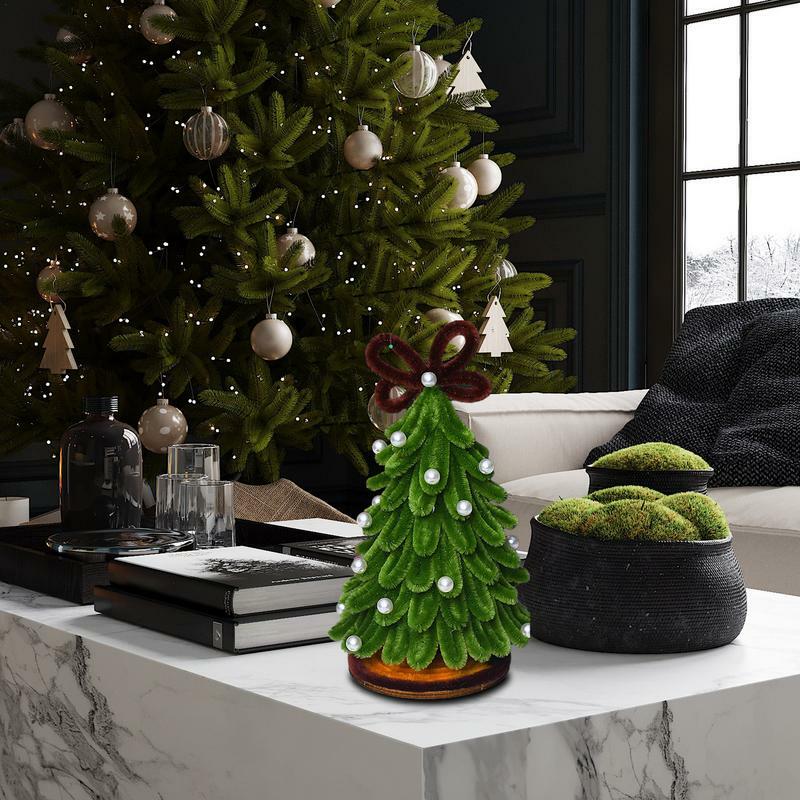 Kit d'artisanat d'arbre de Noël 3D pour tout-petits avec lumières, décoration d'ornements pour enfants, carte d'artisanat, kit exécutif