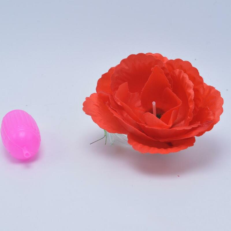 Splash Toy Realistic Squirting Rose Prank Toy for April Fools Day Party Durable Clown Flower Prop Fun Trick Joke for Prank Toys