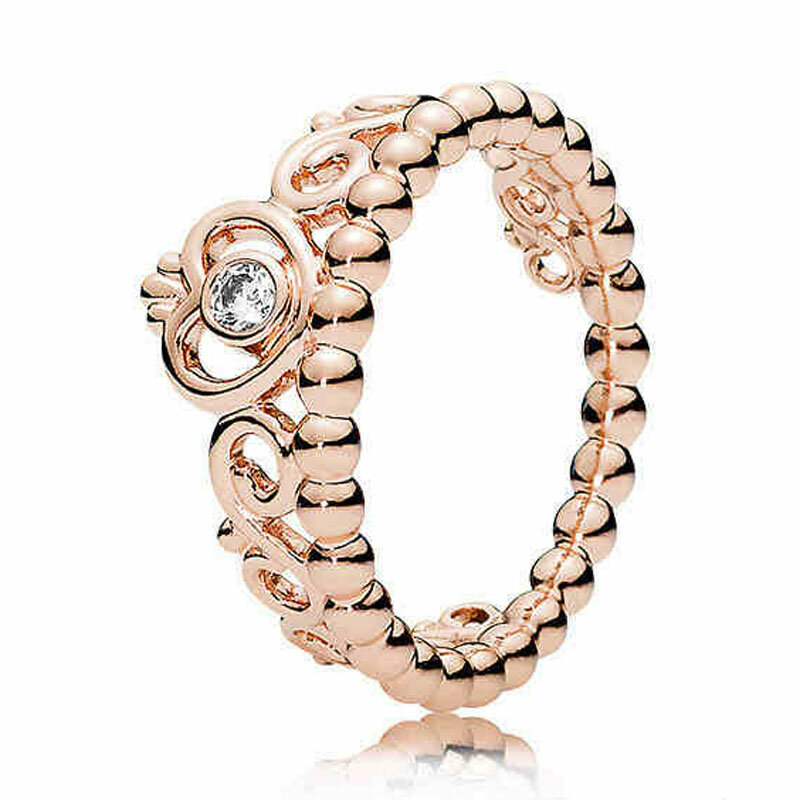 แหวนเงิน925ลายสัญลักษณ์แห่งความรักสำหรับผู้หญิงแหวนโคลเวอร์รูปหัวใจเสน่ห์สง่างามเหนือกาลเวลา