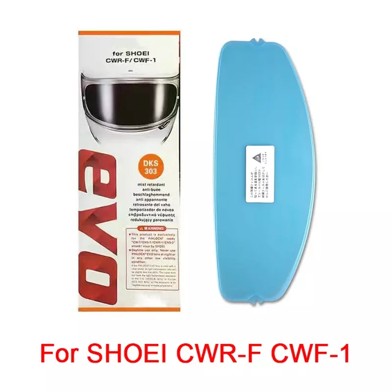 靴用フォグフィルム付きオートバイバイザー,靴用フォグフィルムX14, CW-1, CWR-1, CNS-1, CNS-3,cwf1,z8