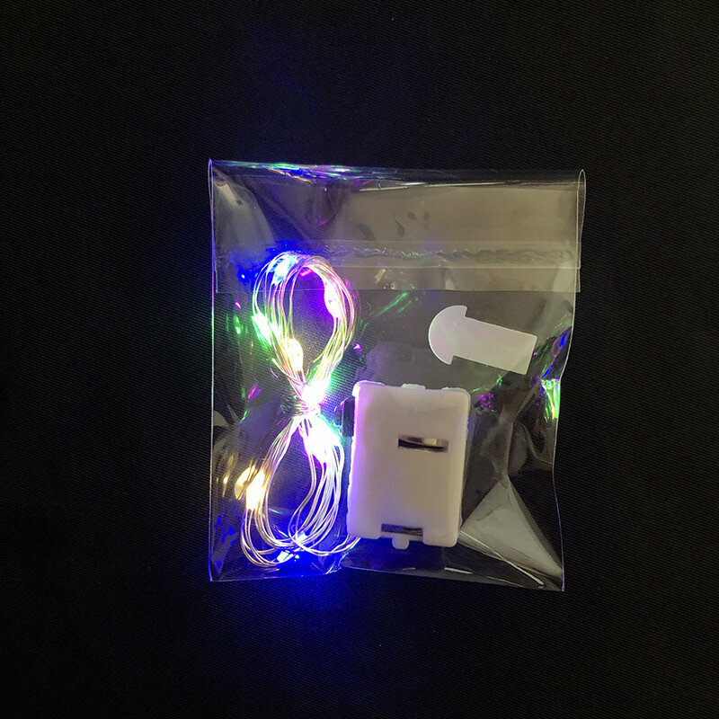 Luces de cadena de hadas Luz LED 3 modos Caja de regalo Cake Bouquet Luces decorativas para DIY Wedding Party Dormitorio Navidad