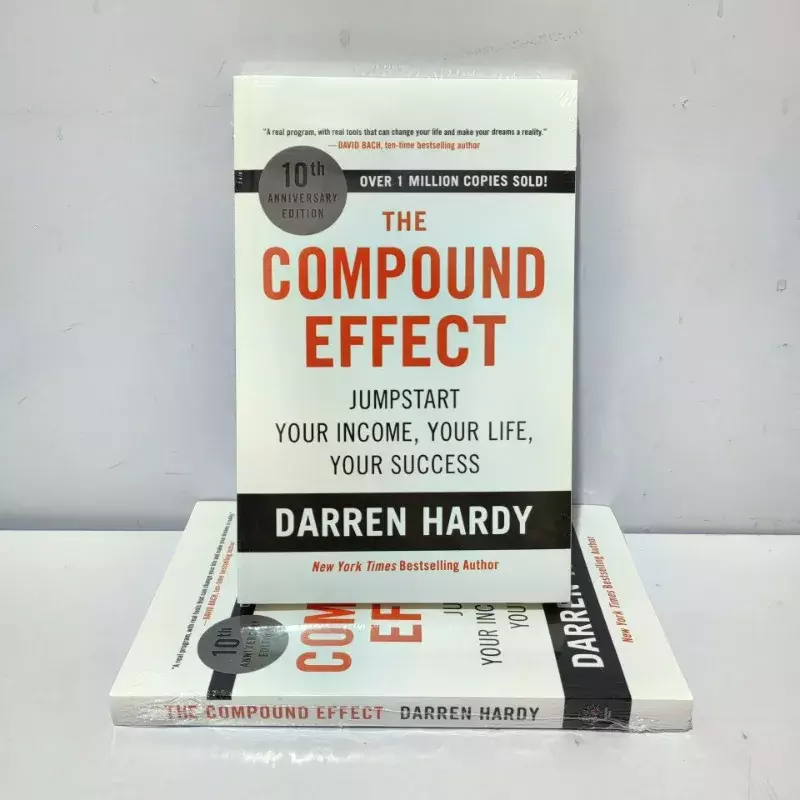 Livro em Inglês, Multiplique o seu sucesso, um simples passo de cada vez, por Darren Hardy
