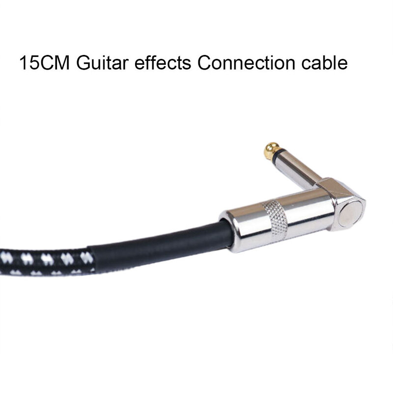 1pcs Electric Guitar Effects Cable High-stretch PVC Male To Male Guitar Effects Cable For Electric Guitar Bass Accessories
