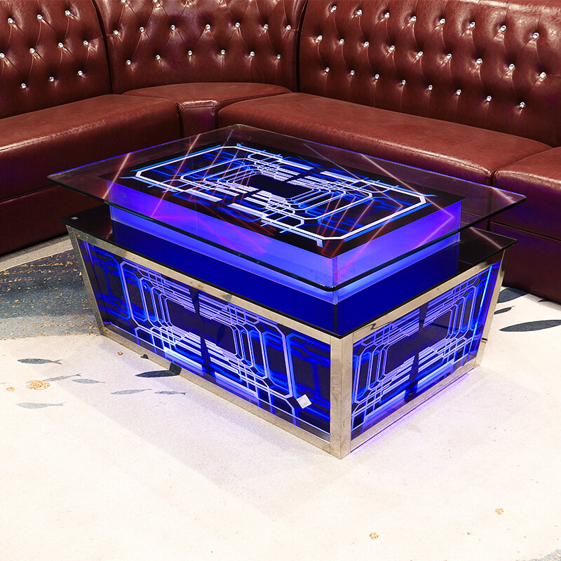 Под заказ, рабочая столешница, барные столы с индивидуальным логотипом, Мраморная картонная коробка из закаленного стекла, современная мебель, коммерческая мебель KTV
