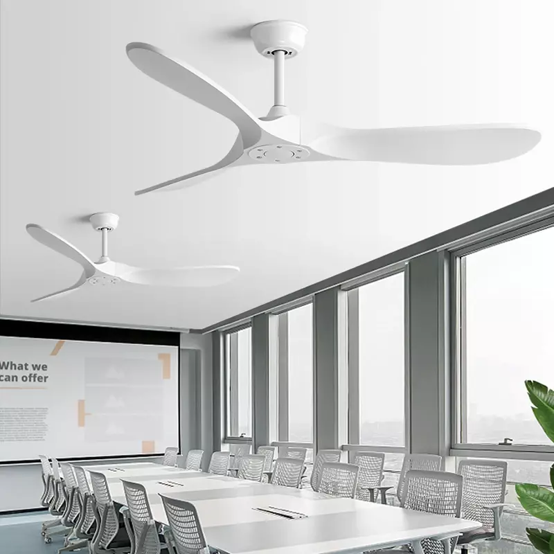 Промышленный винтажный вентилятор из АБС, декоративный вентилятор с дистанционным управлением в ретро стиле, большие вентиляторы 42 52 60 дюймов