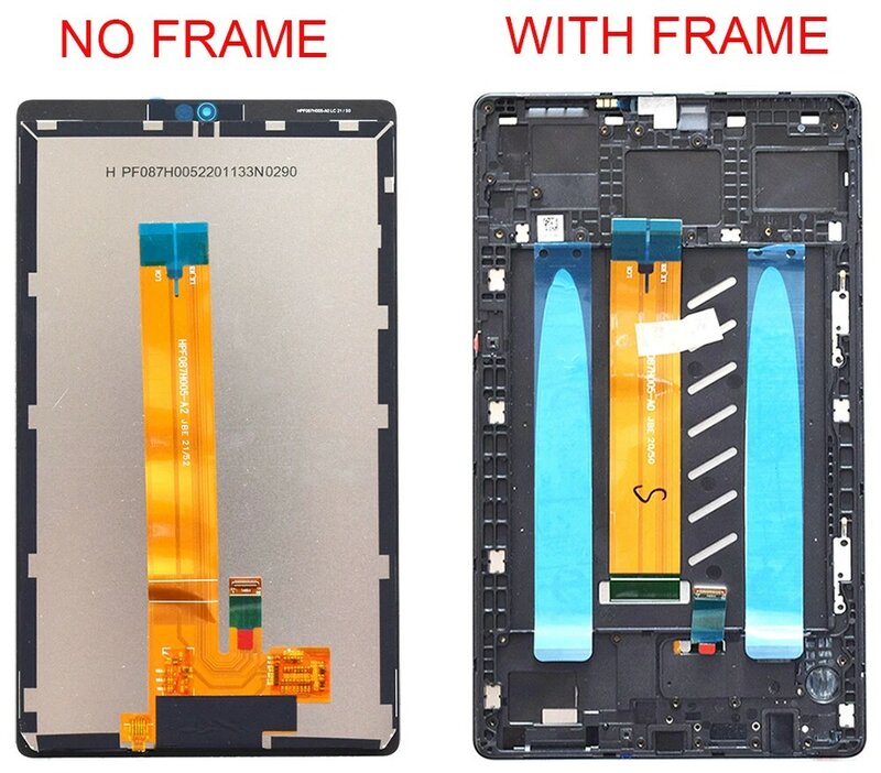 Substituição De Tela LCD, Montagem Digitador, PC De Mesa, Samsung Galaxy Tab A7 Lite, SM-T220, SM-T225, WiFi, 8.7 ", Novo
