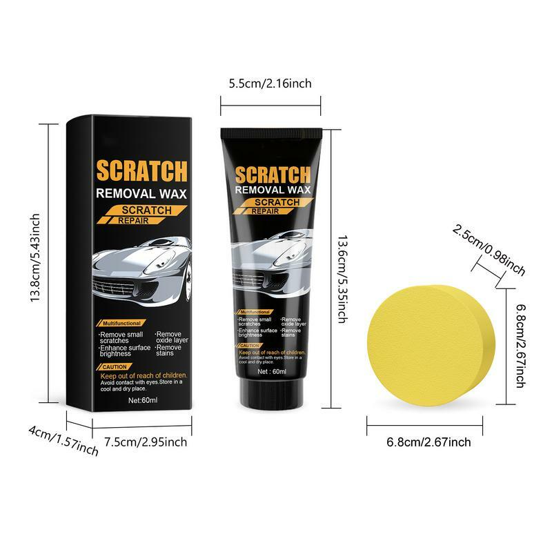 Car Scratch Rubbing Eraser, Removedor de Risco, Composto de Fricção, Rápido Fácil, Seguro, Multifuncional, Ultimate, 60ml