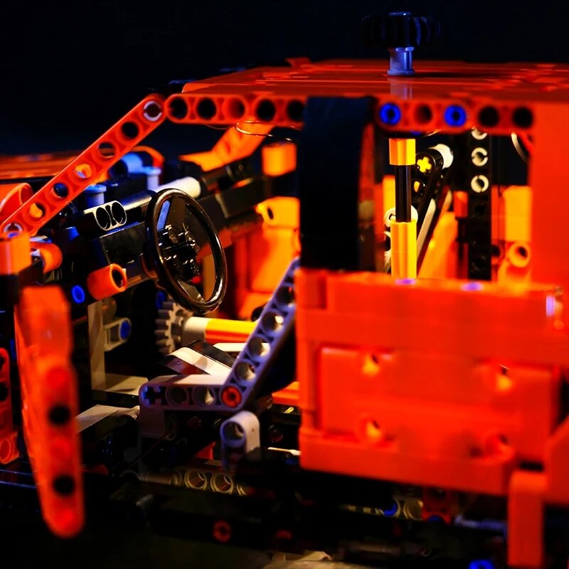 Фотообои с радиоуправлением для LEGO 42126, фотообои (только фотообои, без модели блоков)