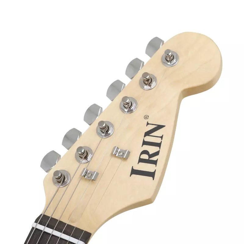 IRIN 39 Inch Electric Guitar 22 Fret Basswood Panel Electric Guitar Set with Case JOYO Amplifier Professional ST Electric Guitar