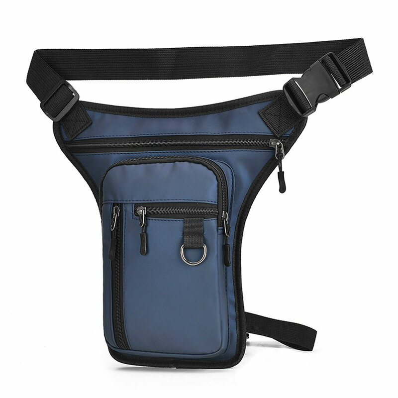 휴대용 방수 다리 허리 가방, 몰리 숄더 허리 팩, 재미있는 야외 하이킹 오토바이 허리 가방