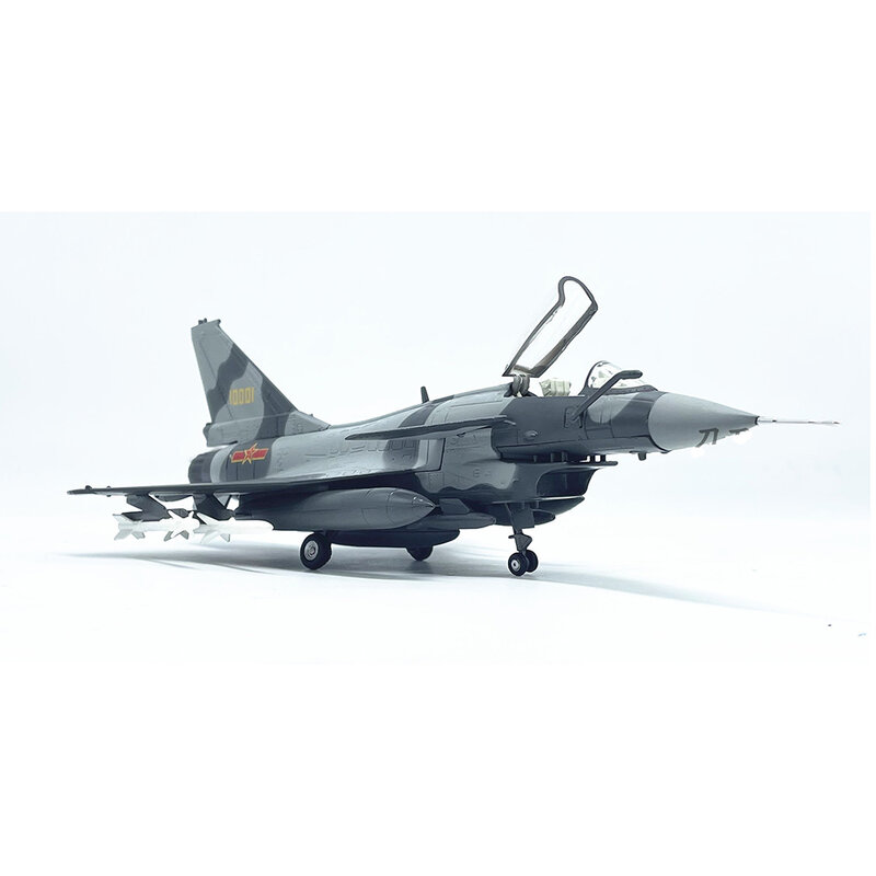Druckguss 1:72 Maßstab chinesische Luftwaffe J-10 Kampf flugzeug Legierung & Kunststoff Simulation Modell Geschenks ammlung dekorative Spielzeug Druckguss