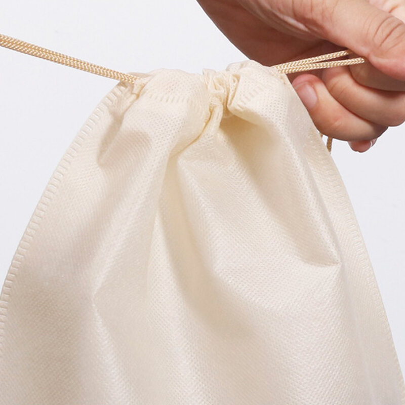 Mehrzweck-Kordel zug beutel Einkaufs tüten Aufbewahrung tasche tragbare Reisetaschen Veranstalter Falt tasche Kleidung Verpackung umwelt freundlich