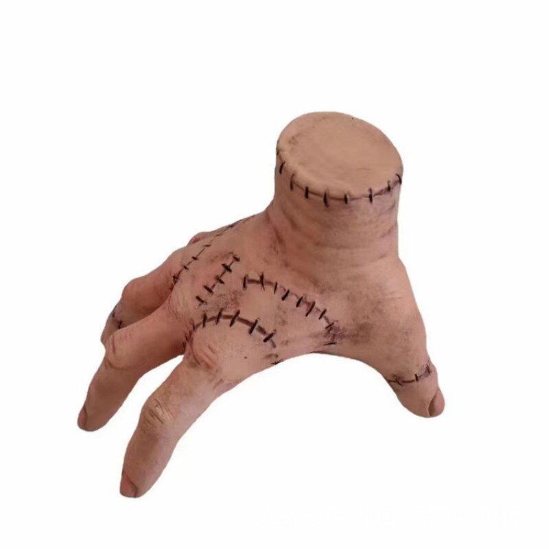 Horror Wednesday Thing Hand From Addams Family Cosplay Scary Movie Latex Figurine Home Decor Desktop Crafts HalloweenTerror Prop