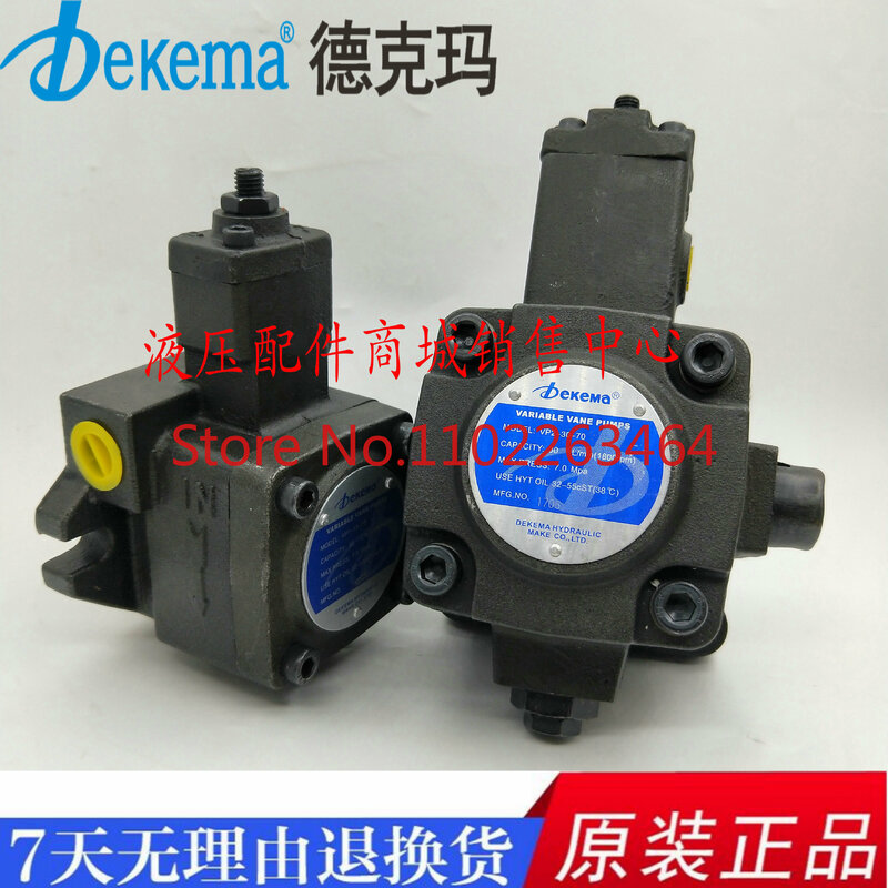 Dekema hydraulic variable vane oil pump VP1-12/15/20-70 VP2-30/40-70 55