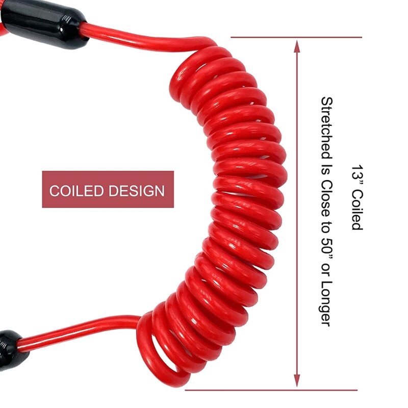 Barco Start Stop Kill Safety Lanyard Tether Cord F19A
