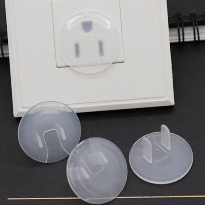 Крышки штепсельной вилки (96 шт. в упаковке) прозрачные защитные колпачки для электрических устройств с защитой от детей